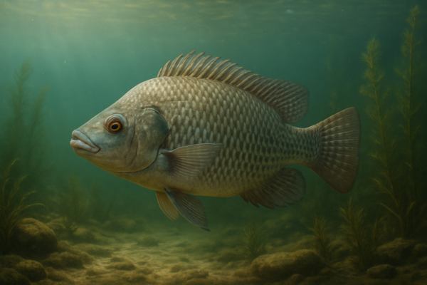 Ciclídeo do Nilo (Tilapia nilotica)