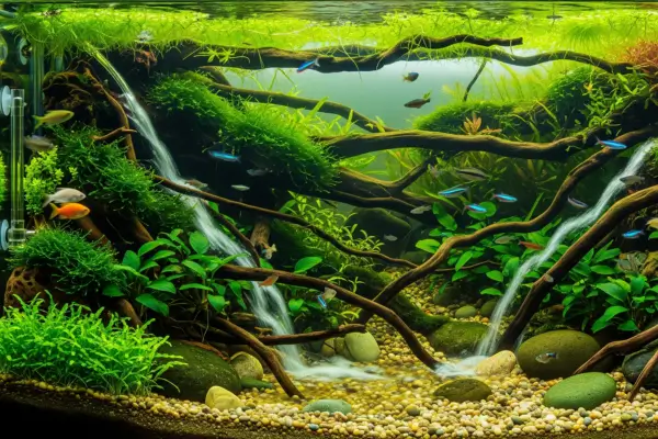 Layouts no Aquário: Estruturação Ecológica em Aquarismo Sustentável com Inspiração em Riachos Tropicais
