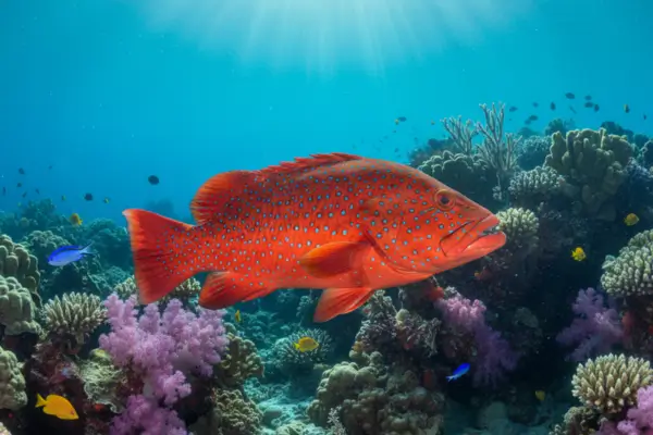 Coral Grouper - Plectropomus leopardus