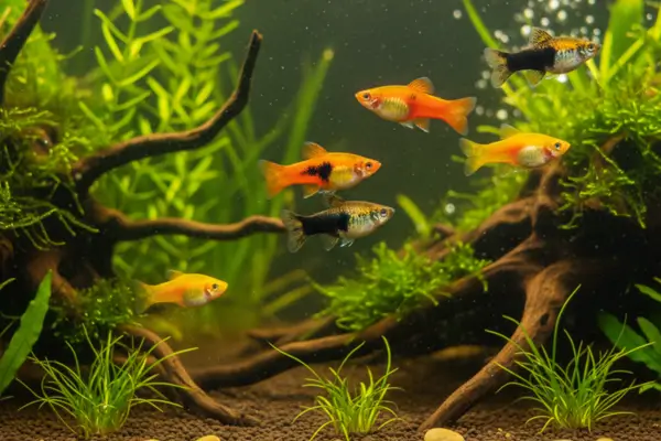 Platys do Rio São Francisco - Xiphophorus maculatus