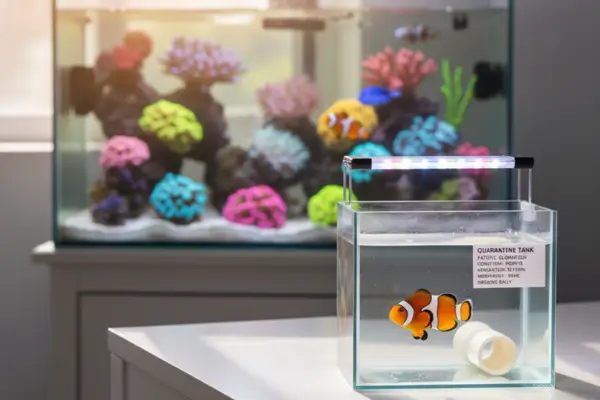 Quarentena para peixes com inflamação ocular em aquários marinhos - parte 2