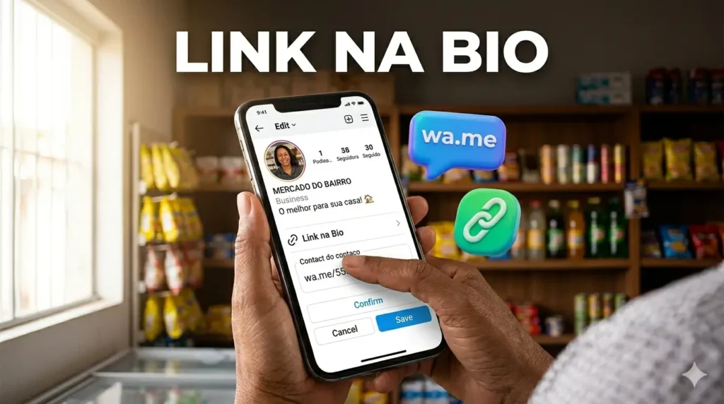 Como Colocar Link do WhatsApp na Bio do Instagram